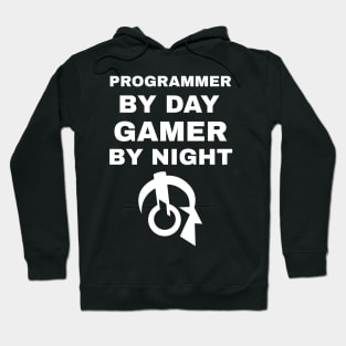 Programmer By Day Gamer By Night Hoodie